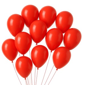 GLOBOLANDIA GLOBOS COLOR 12" ROJO x 25u